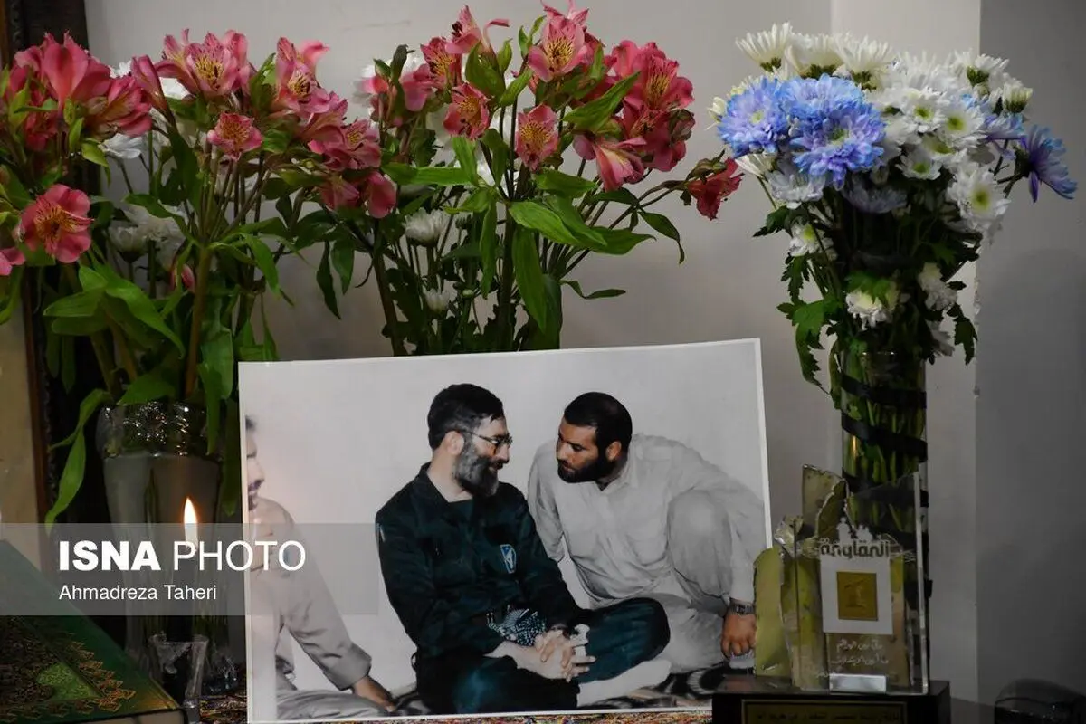 (تصاویر) منزل سردار شهید زاهدی در شب قدر