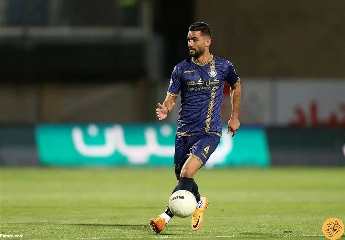 هافبک گل‌گهر بازی با پرسپولیس را از دست داد