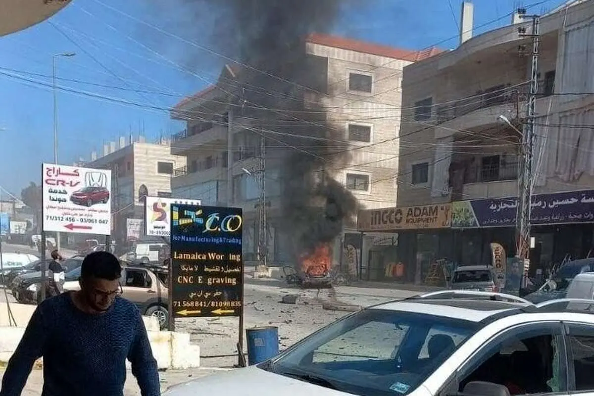 حمله پهپادی اسرائیل به یک خودرو در جنوب لبنان
