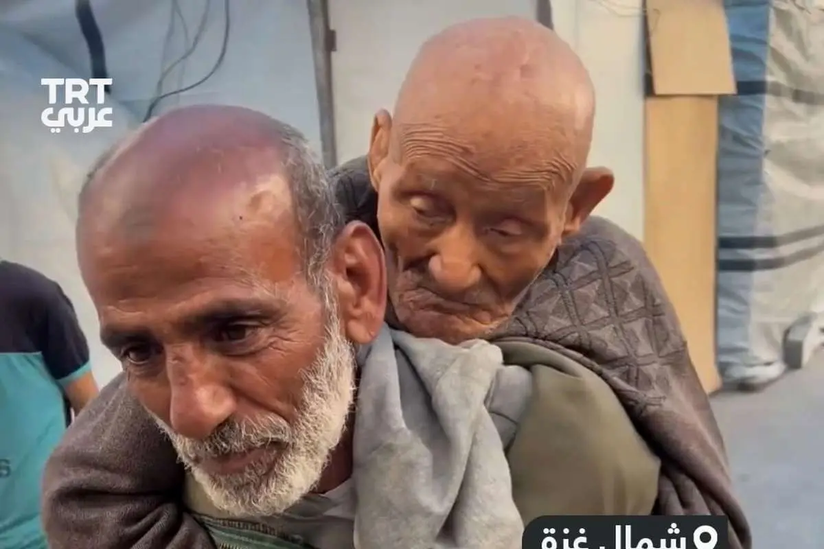 (ویدئو) این پیرمرد ۵ دهه از اسرائیل بزرگتر است