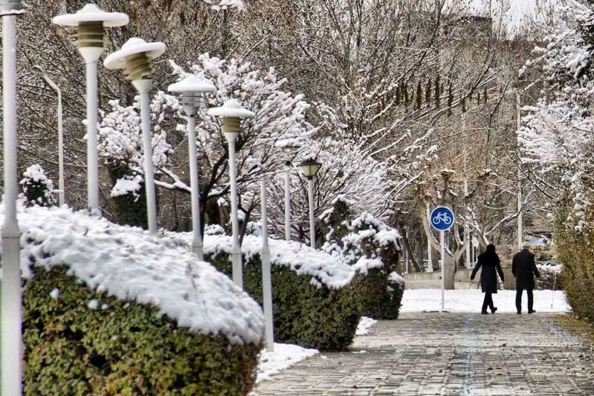 در این مناطق ایران برف بهاری می‌بارد