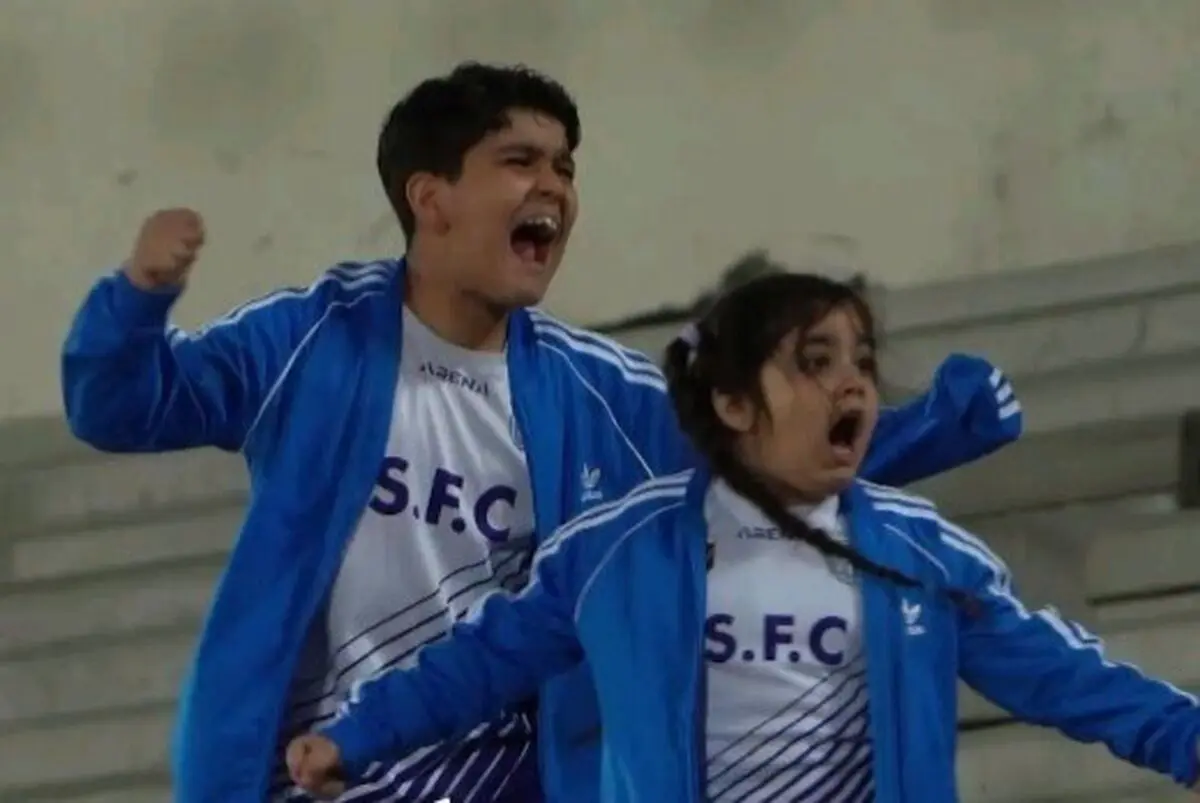(ویدئو) واکنش‌های جالب فرزندان نکونام روی سکو‌های آزادی