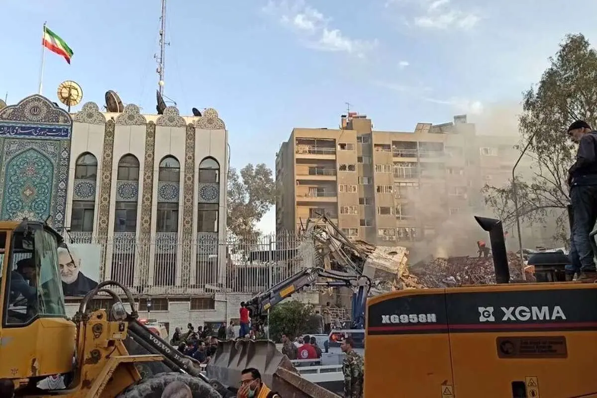 (ویدیو) تصاویر ساختمان جدید کنسولی ایران در دمشق