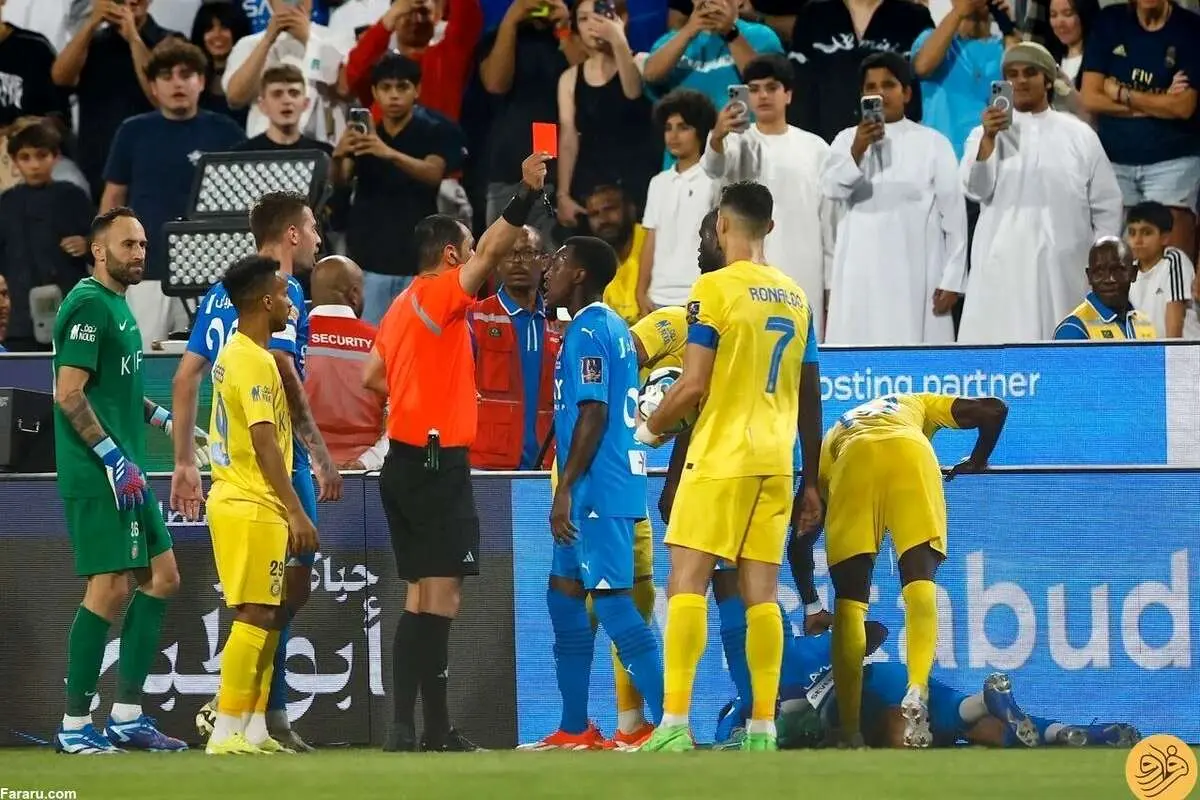 واکنش جالب سرمربی الهلال به اخراج رونالدو