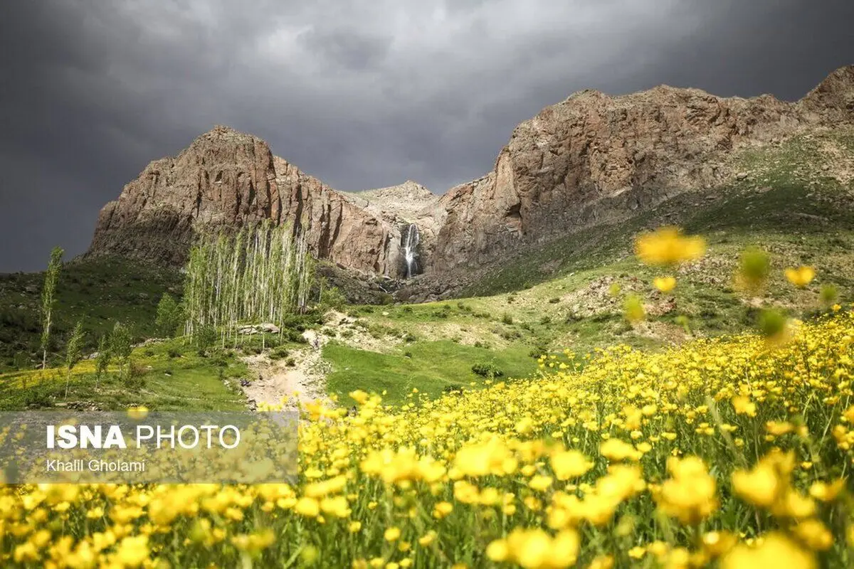 (تصاویر) طبیعت آبشار هرگلان