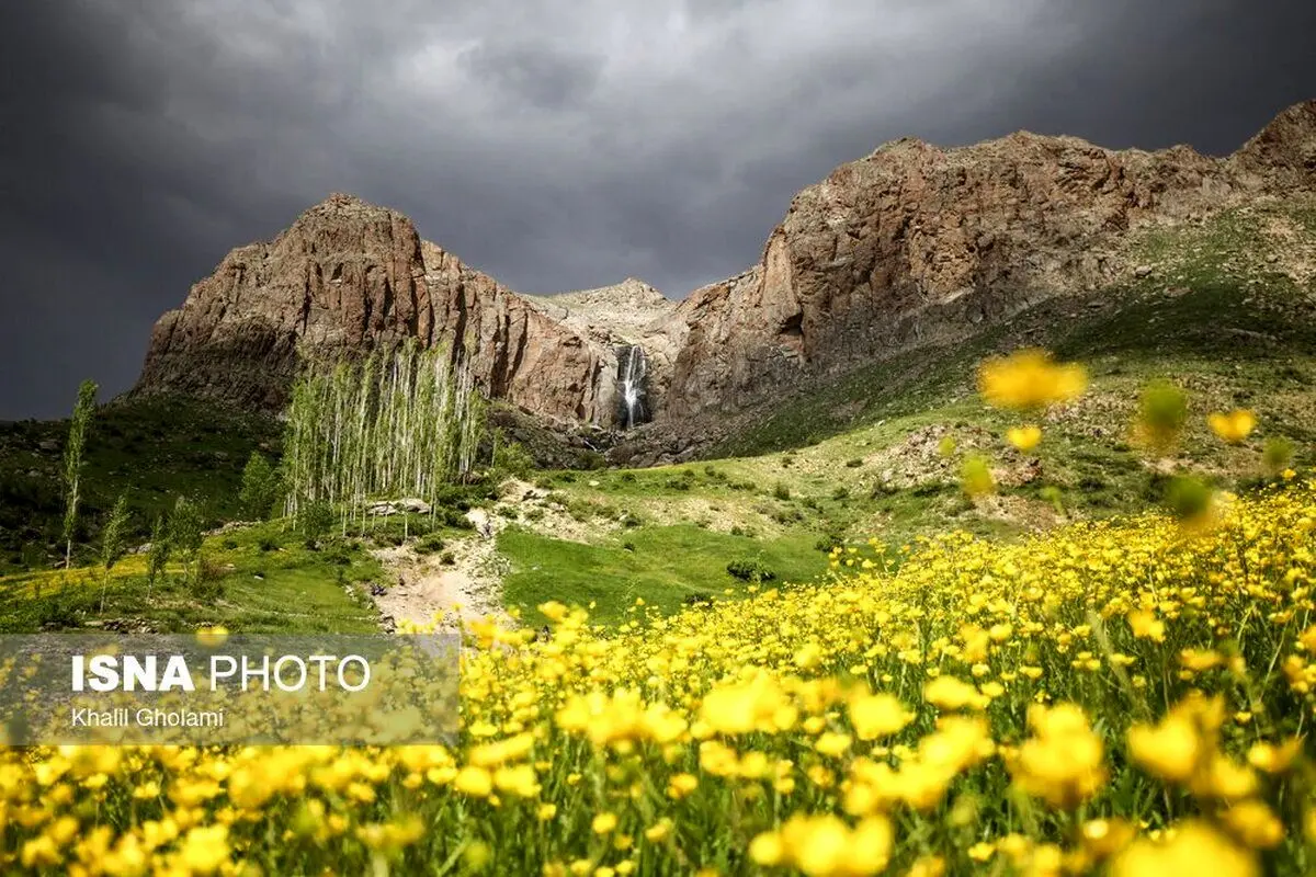 (تصاویر) طبیعت آبشار هرگلان