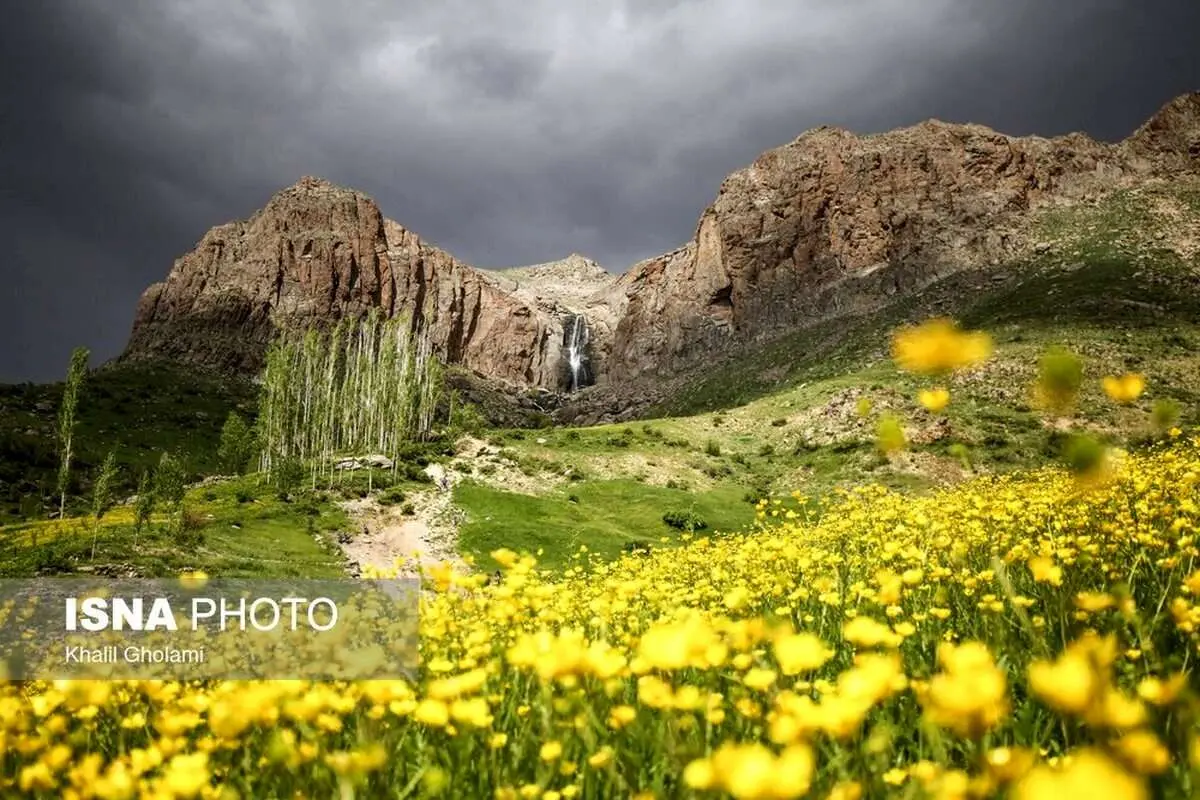 (تصاویر) طبیعت آبشار هرگلان