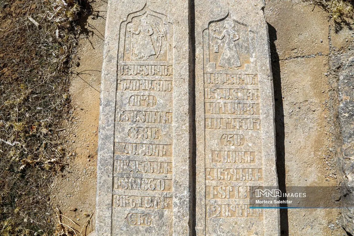 (تصاویر) گورستان ارامنه در روستای معموره