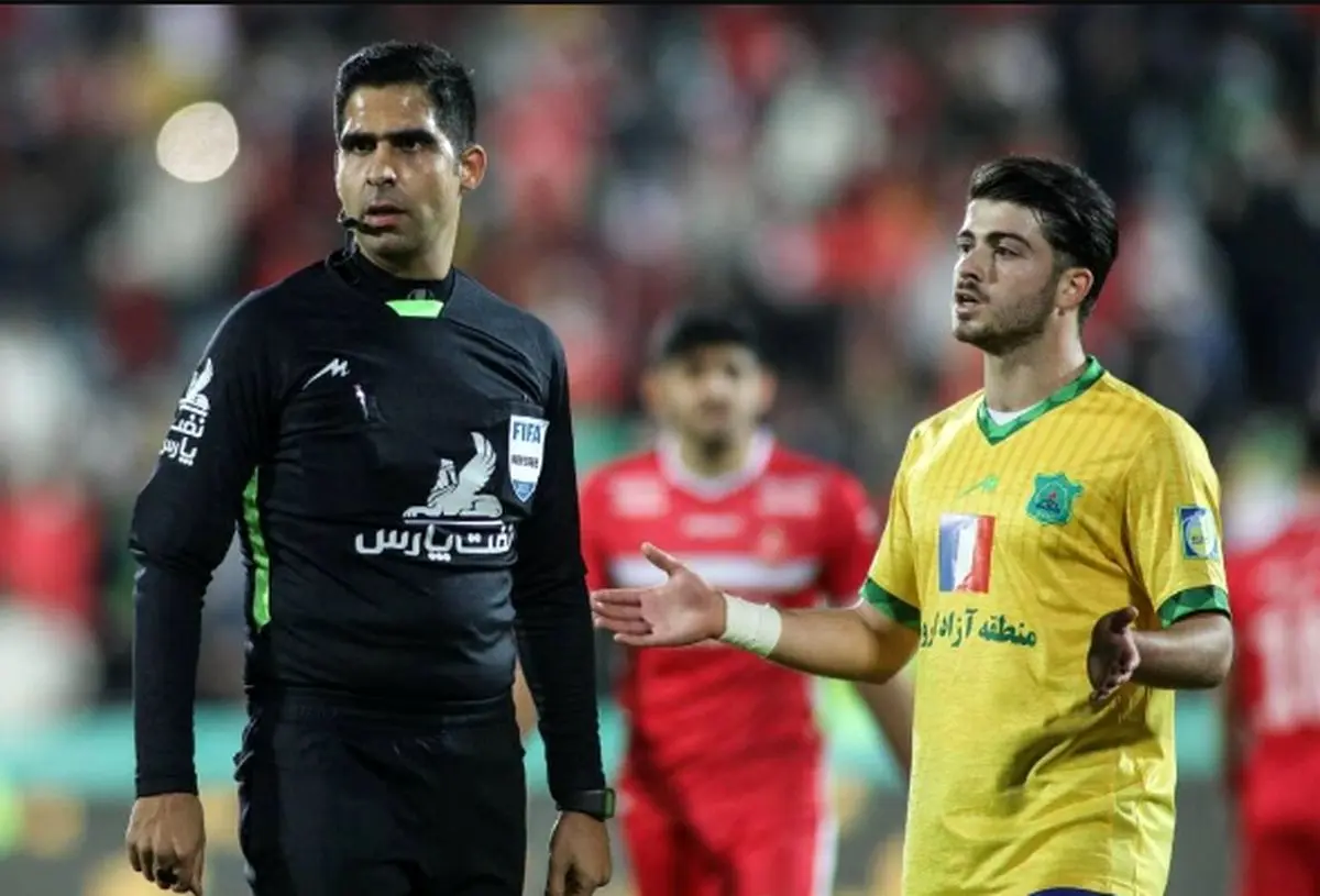 پرسپولیس- صنعت نفت با یک داور آشنا
