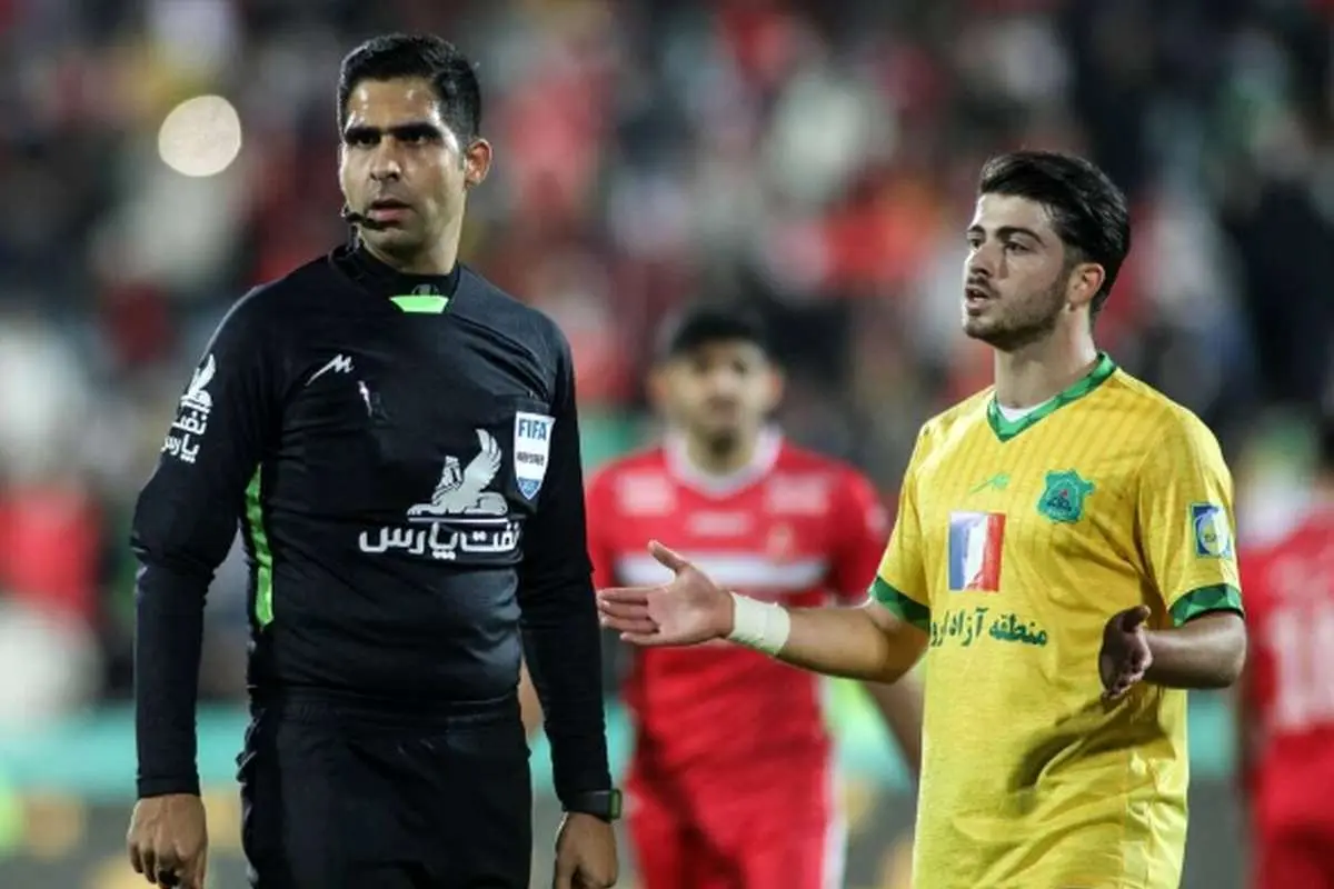 پرسپولیس- صنعت نفت با یک داور آشنا