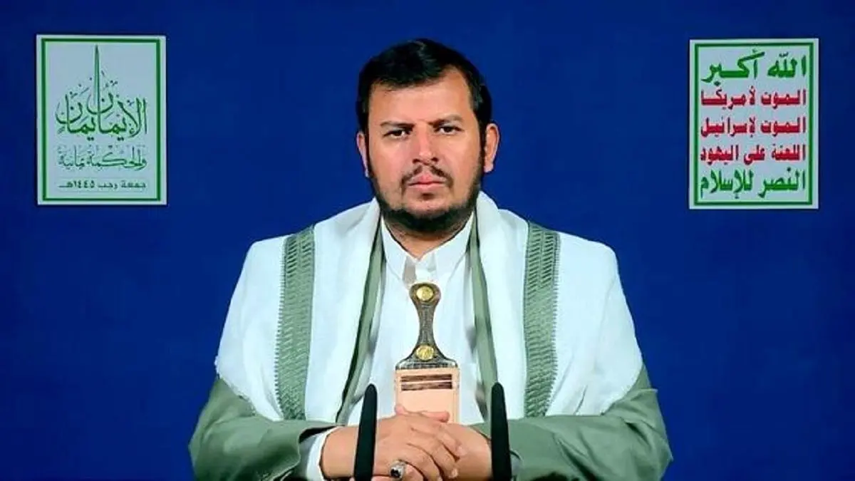 کنایه رهبر انصارالله یمن به کشورهای اسلامی در حمایت از فلسطین