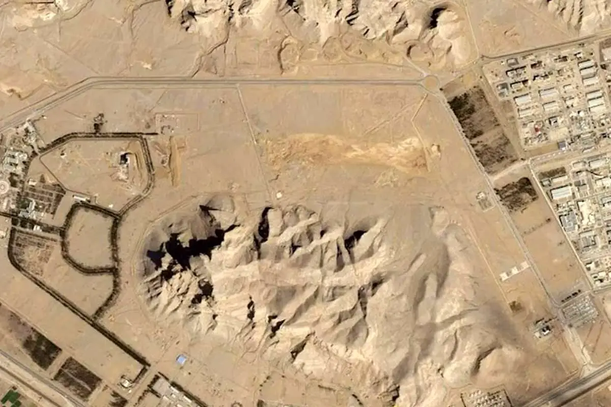 (تصویر) سی‌ان‌ان سند رو کرد؛ پایگاه هوایی اصفهان آسیبی ندیده است