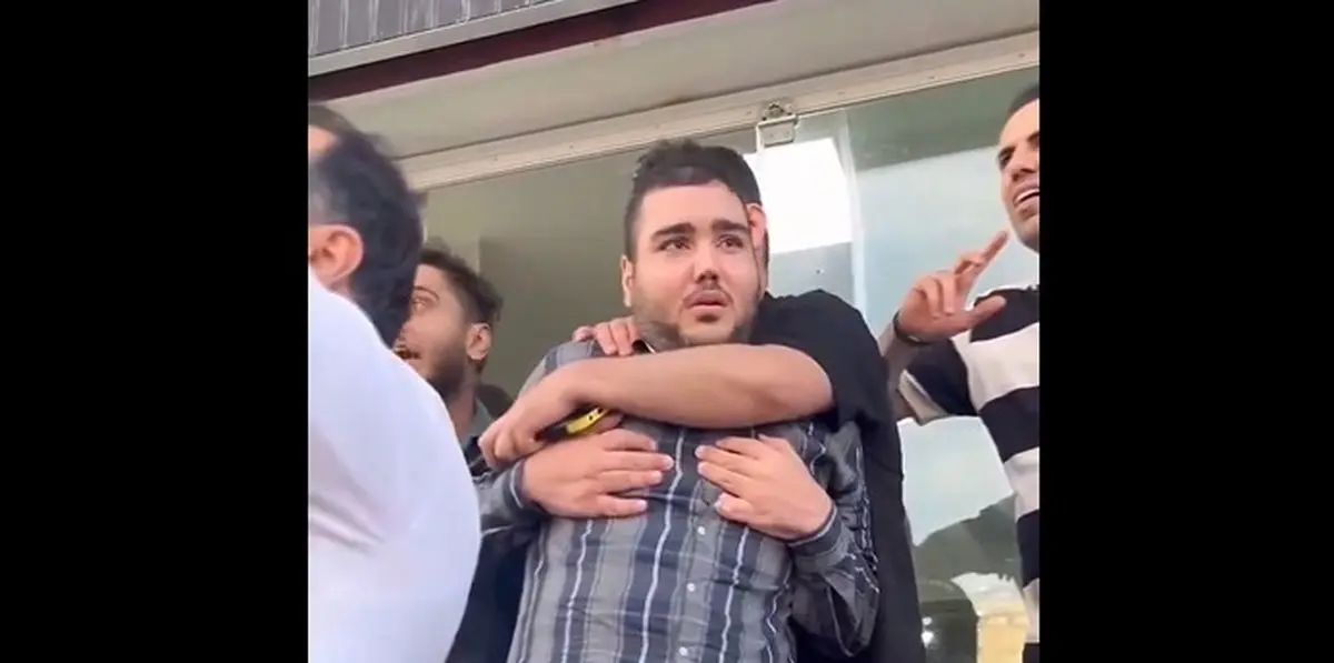 (ویدئو) خوشحالی پس از گل و بی‌امان هوادار نابینای نساجی مازندران