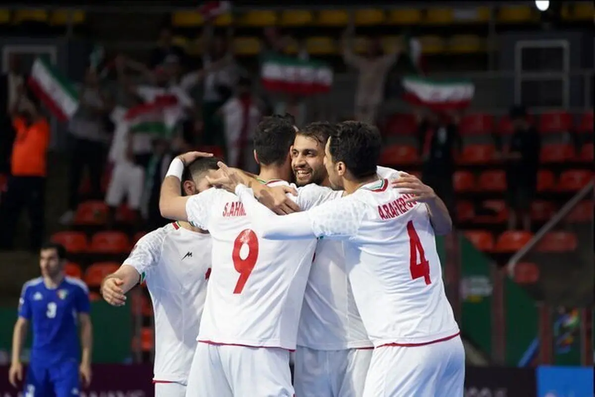 (عکس) واکنش AFC به صعود تیم فوتسال ایران