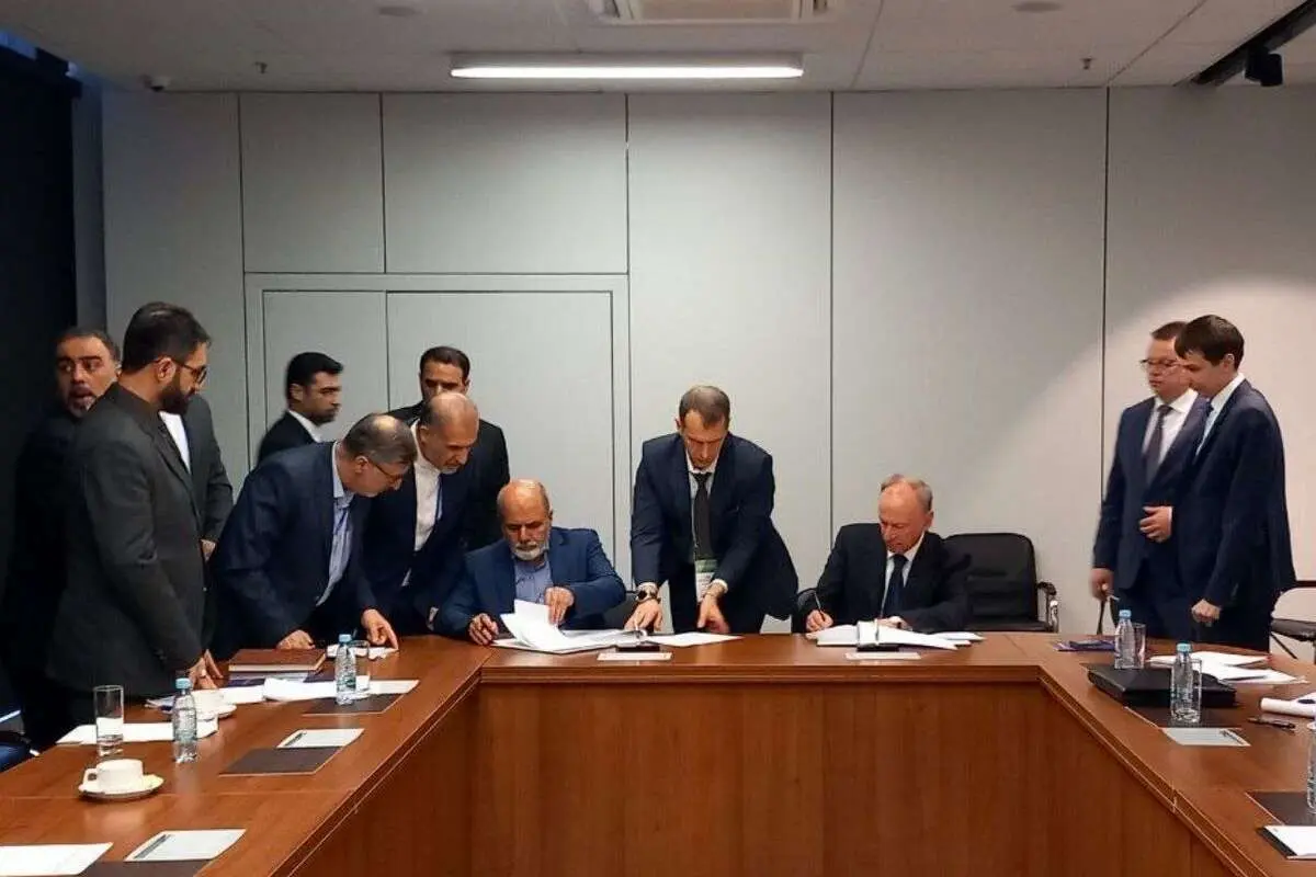 یادداشت تفاهم امنیتی بین ایران و روسیه امضا شد