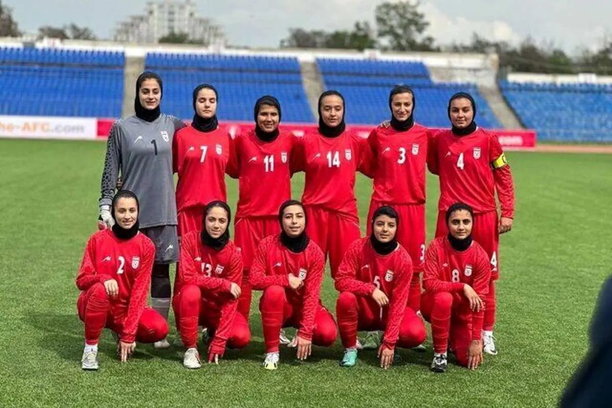 دختران فوتبال ایران قهرمان شدند