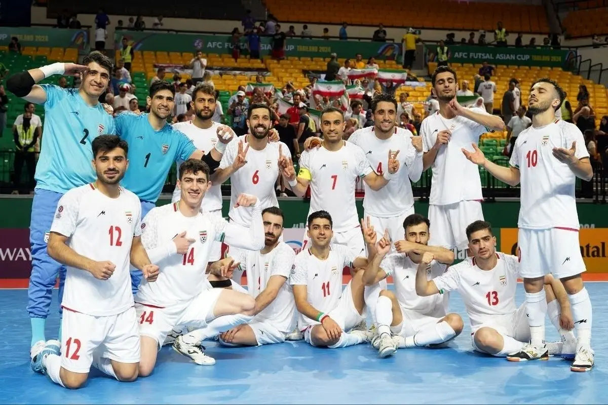 (عکس) پوستر AFC برای قهرمانی فوتسال ایران