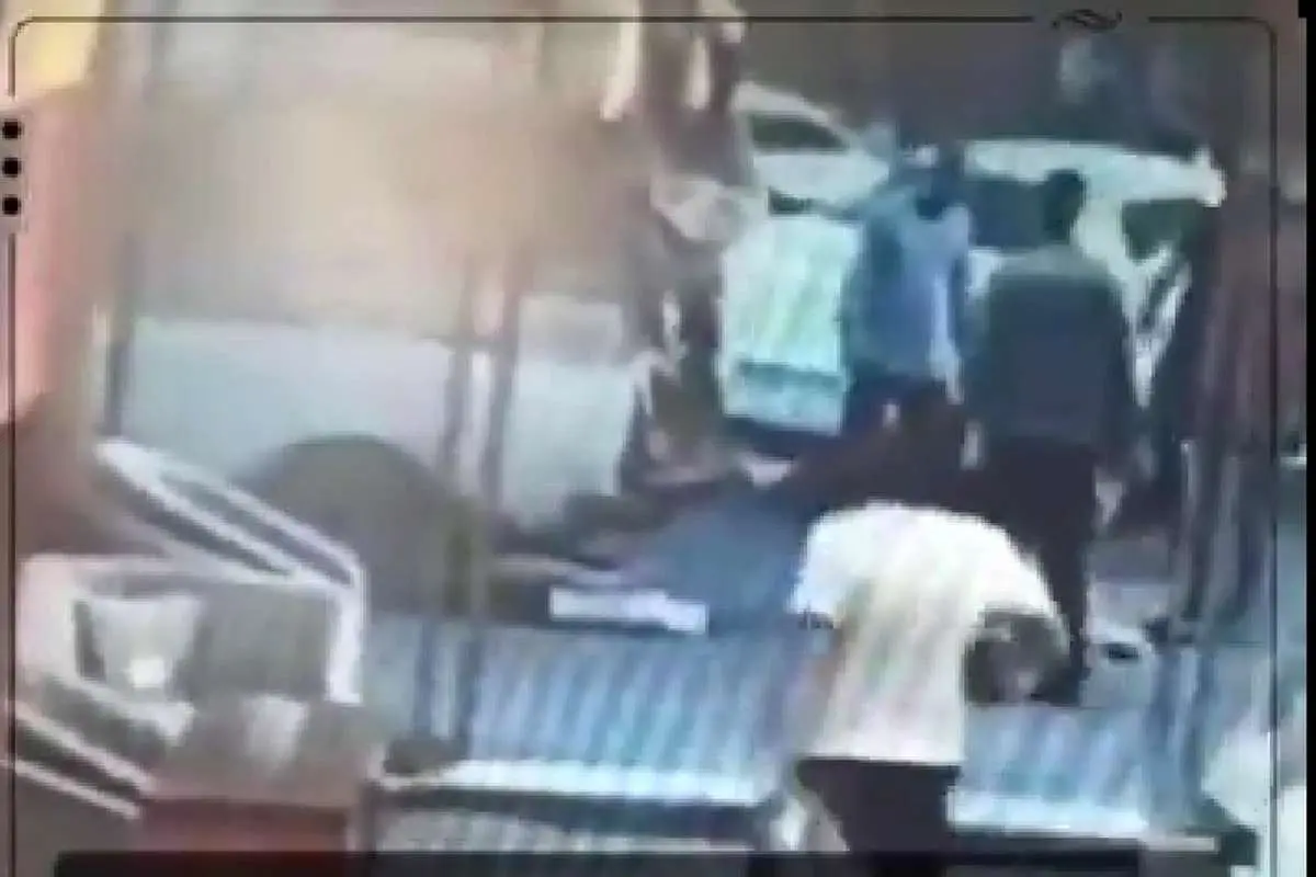 (ویدئو) انفجار هولناک چاه فاضلاب در تبریز