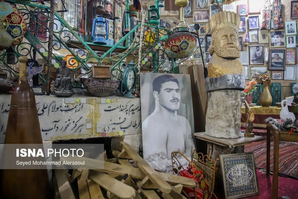 (تصاویر) زورخانه پهلوان رستم
