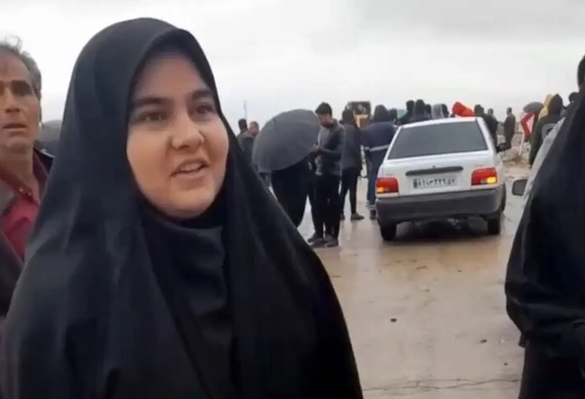 (ویدئو) جاده را آب برد، دانش آموزان به جلسه کنکور نرسیدند