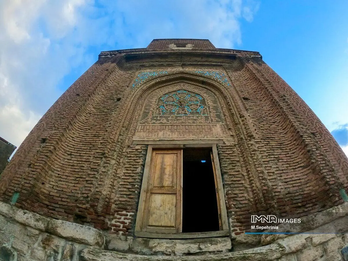 (تصاویر) گنبد سرخ مراغه، یادگاری معماری سبک آذری
