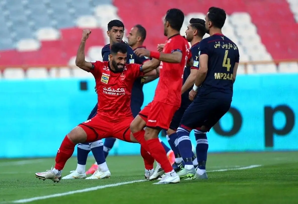 ترکیب دو تیم نساجی و پرسپولیس اعلام شد