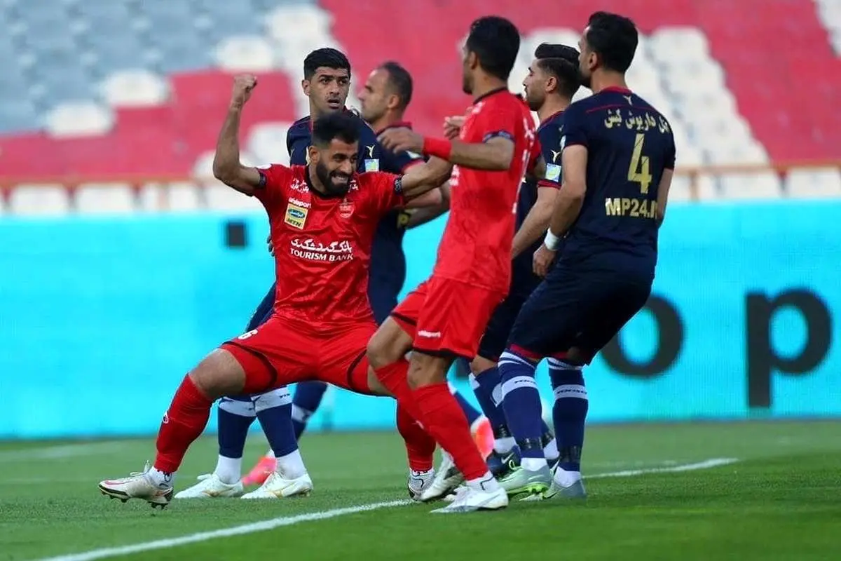 ترکیب دو تیم نساجی و پرسپولیس اعلام شد