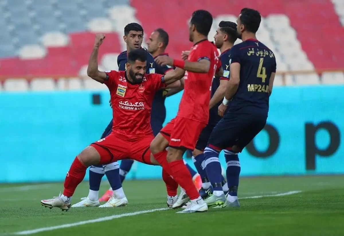ترکیب دو تیم نساجی و پرسپولیس اعلام شد