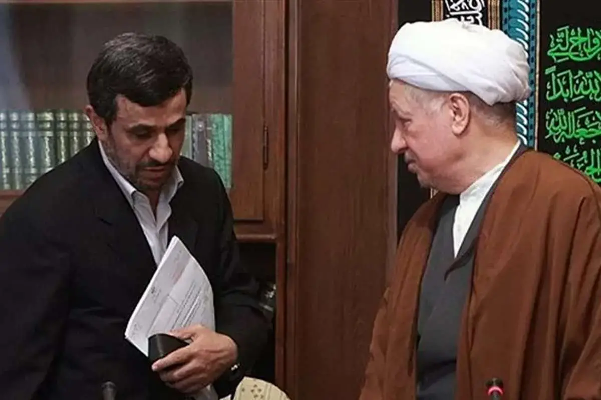 (ویدیو) پاسخ احمدی‌نژاد به شوخی محسن هاشمی