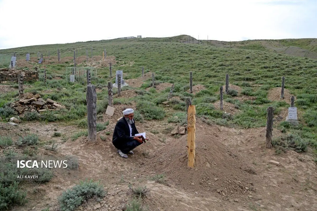 (تصاویر)  قبرستان عجیب و پر رمز و راز «باغلق»