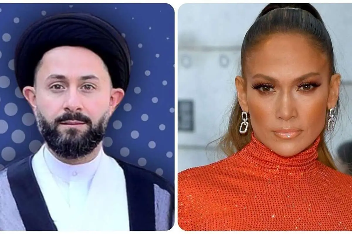 ماجرای آخوند فالو شده توسط جنیفر لوپز