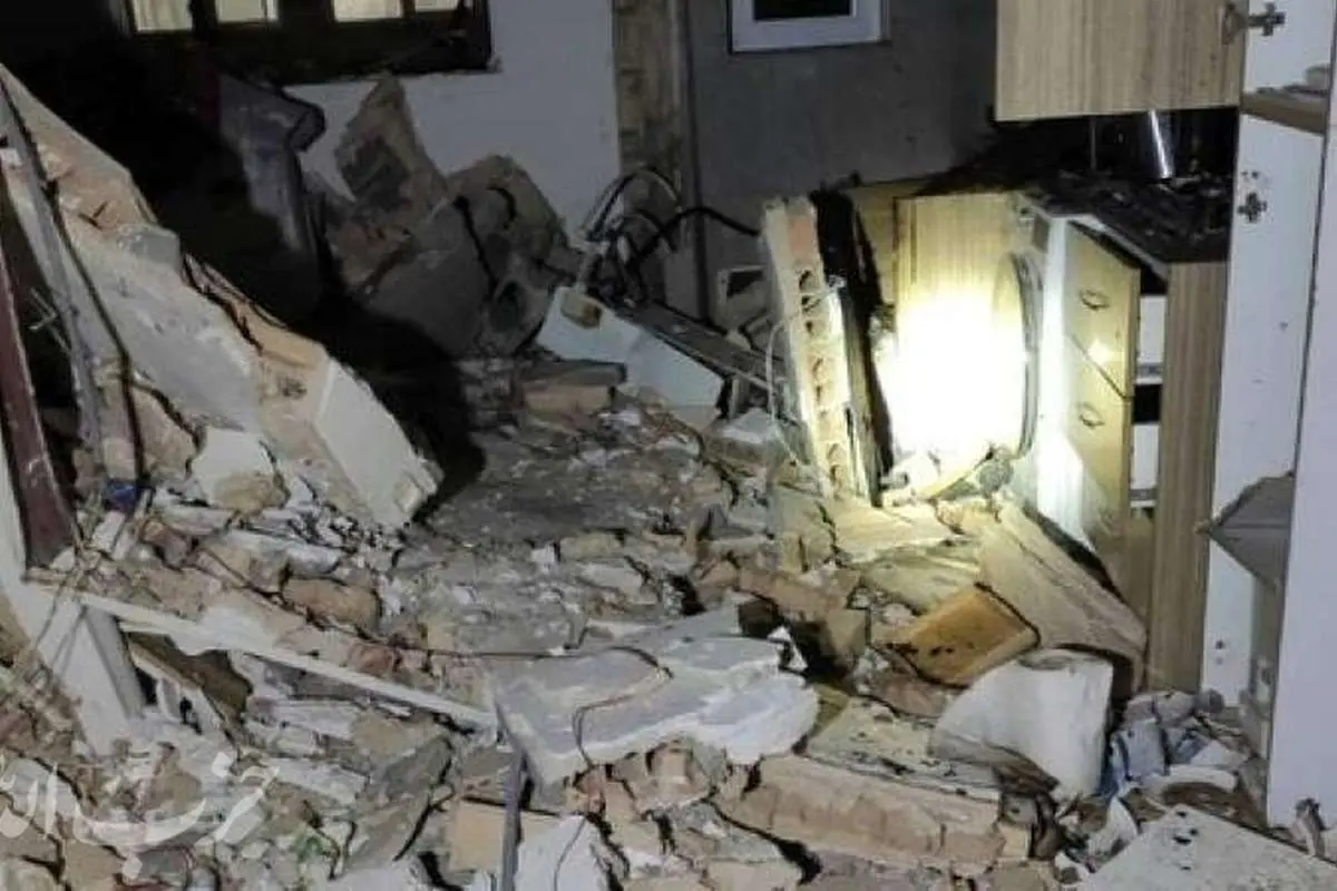 اولین تصاویر از حادثه انفجار منزل مسکونی در میدان نامجو