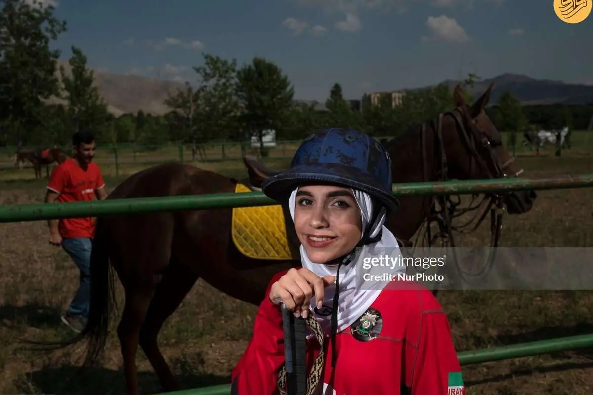(تصاویر) زنان چوگانباز ایرانی