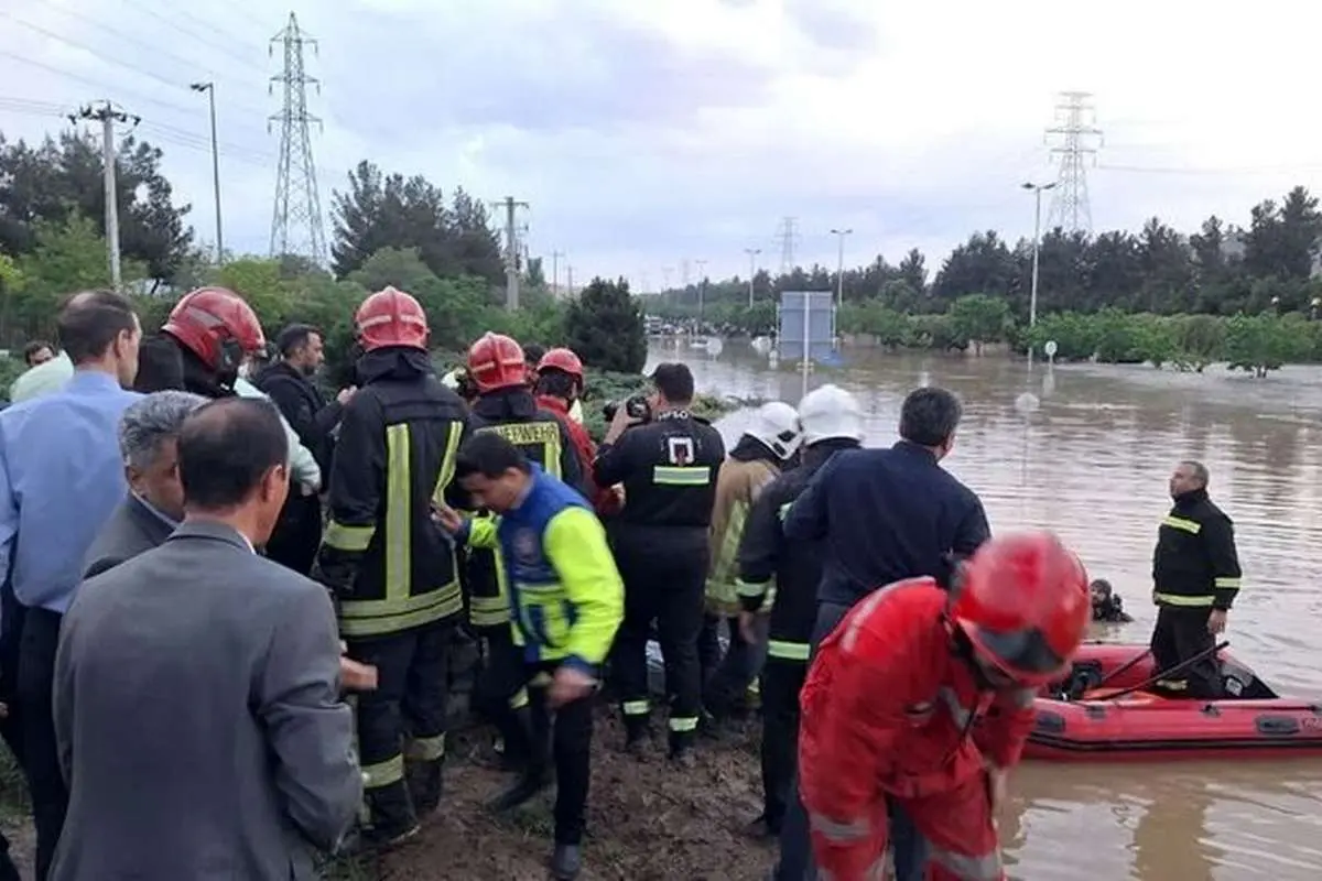 یک مادر و چهار کودک در سیل مشهد زیر آوار جان باختند