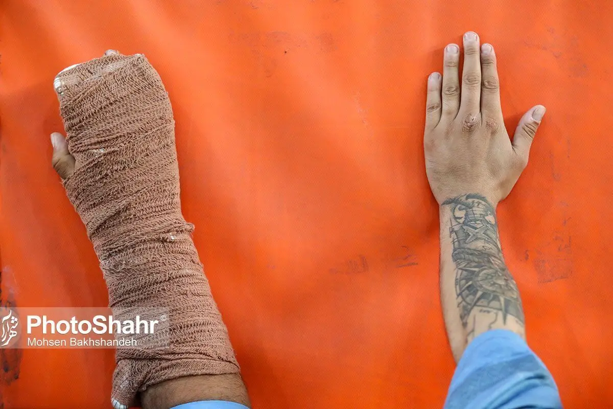 (تصاویر) کشف سلاح‌های سرد مخوف از معتادان و سارقان مشهد