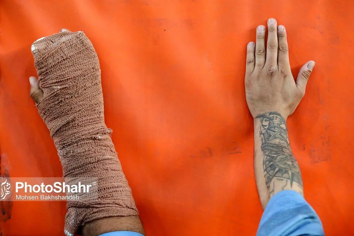 (تصاویر) کشف سلاح‌های سرد مخوف از معتادان و سارقان مشهد