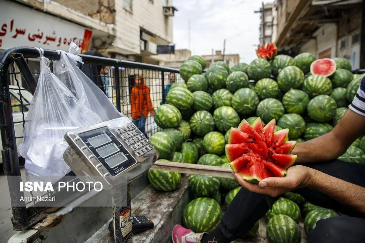 (تصاویر) بازار سی‌متری اهواز