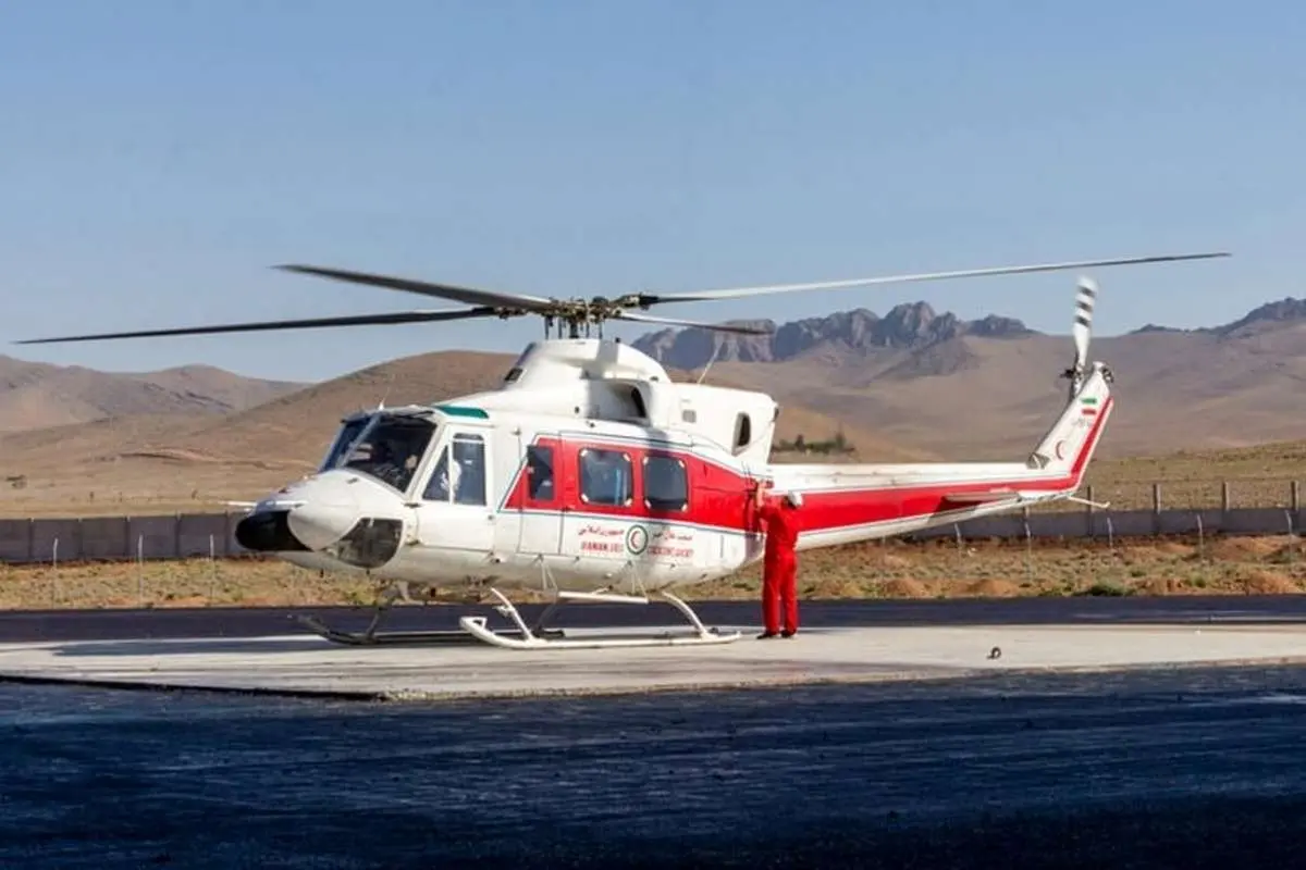 تلاش گسترده نیرو‌های امدادی برای جستجوی بالگرد حامل رئیس‌جمهور