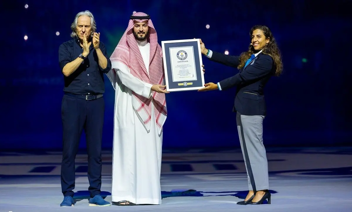 (ویدئو) رکورد الهلال در گینس ثبت شد!