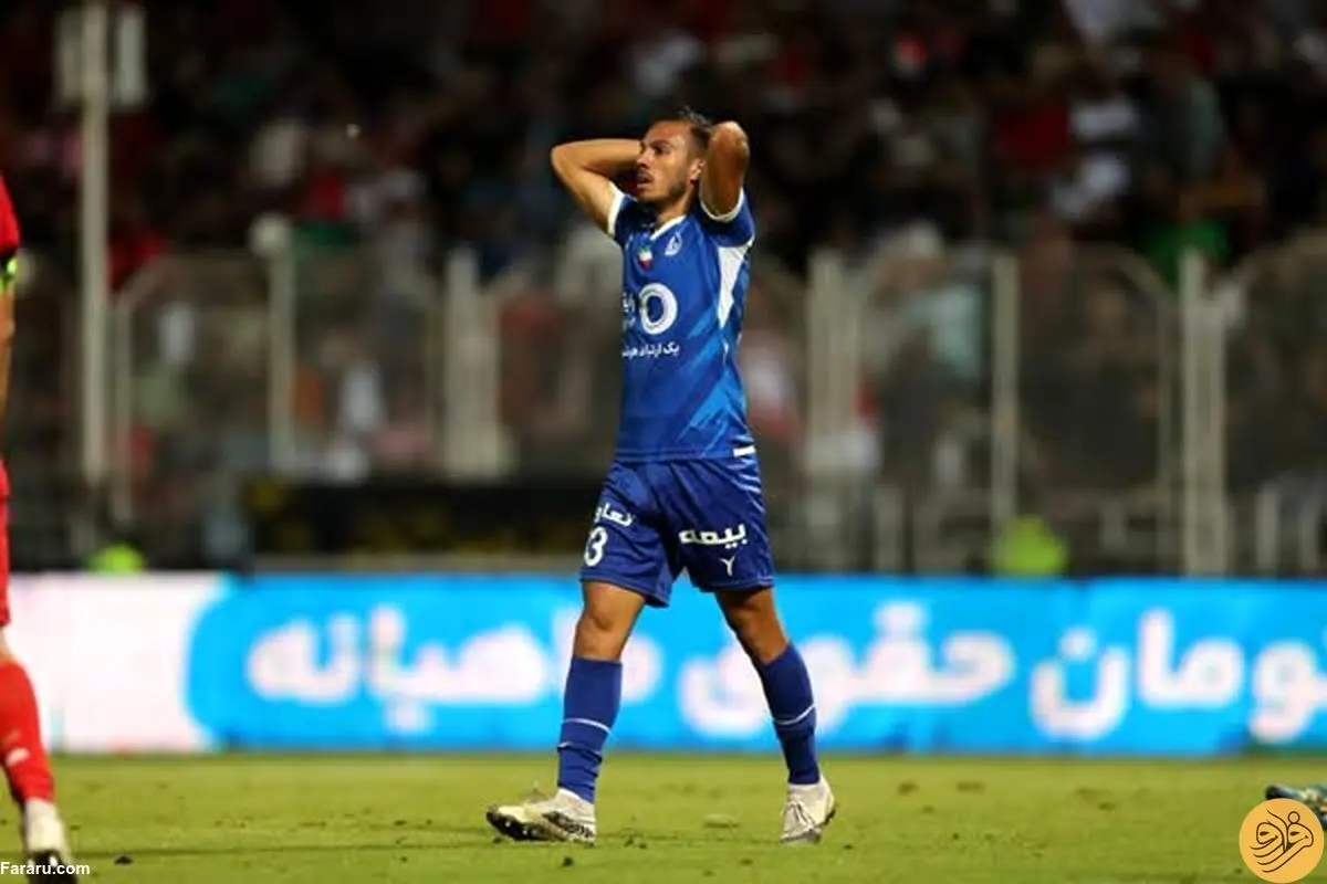 ستاره استقلال بازی با گل‌گهر را از دست داد