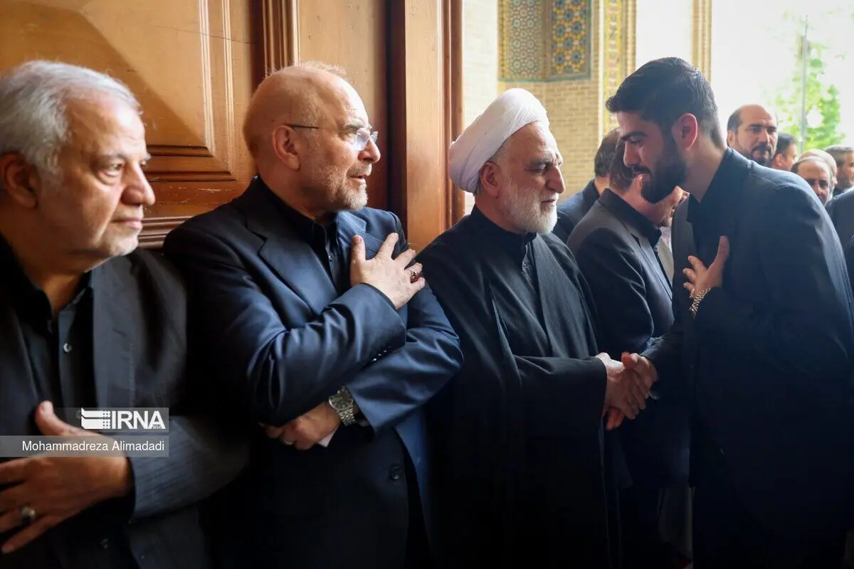 (تصاویر) مراسم هفتمین روز شهادت شهدای خدمت