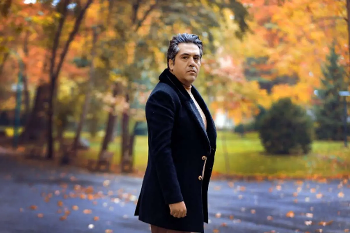 حضور مانی رهنما در یک کنسرت نمایش
