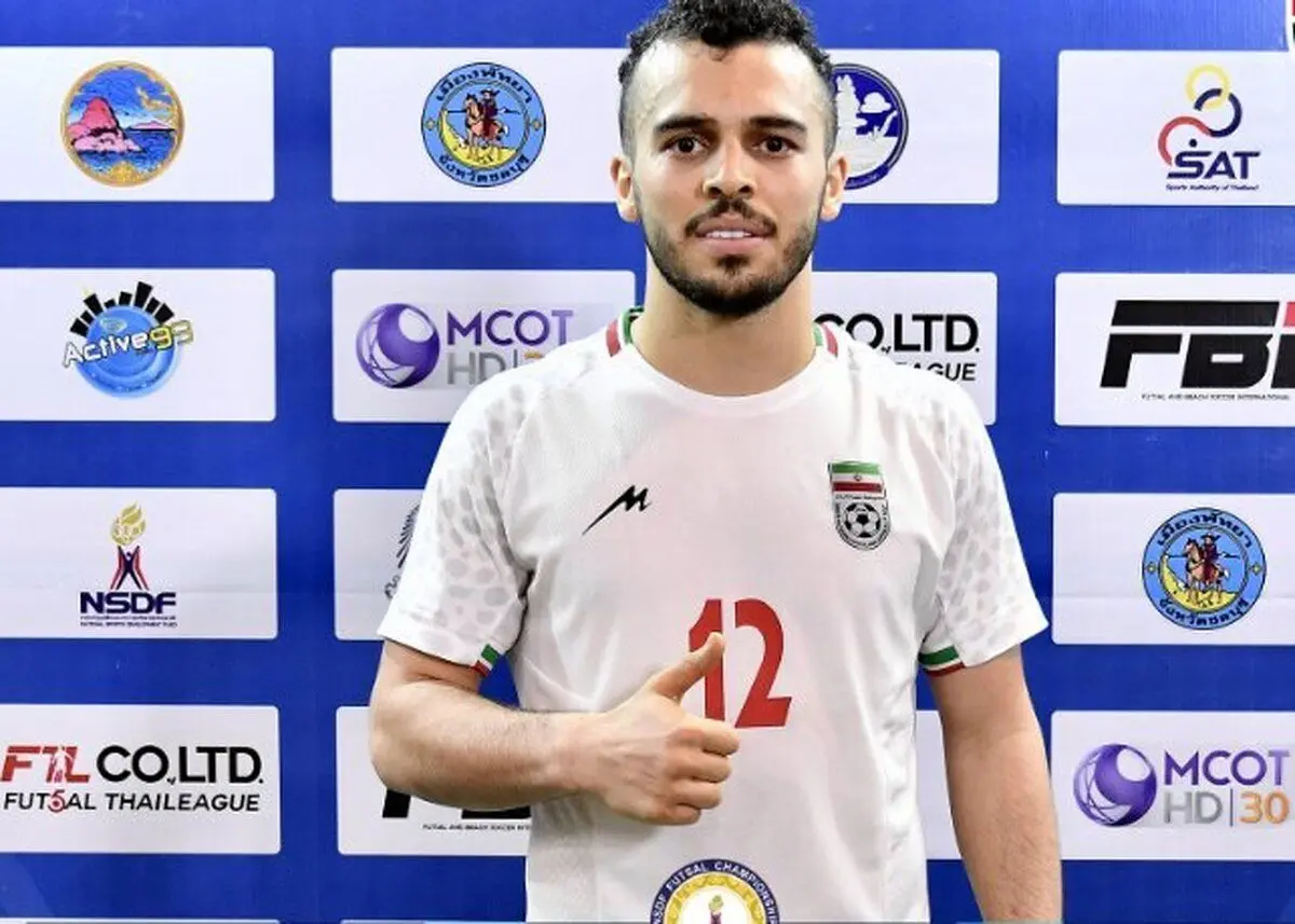 ستاره فوتسال ایران در جمع ده پسر طلایی جهان