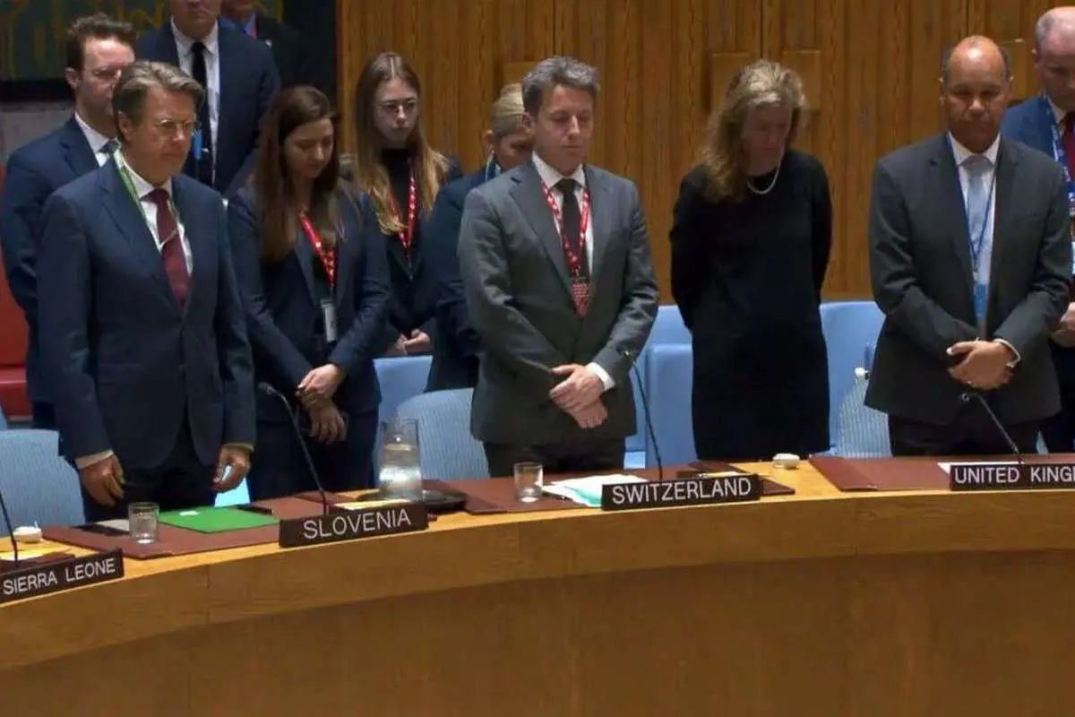 سکوت یک دقیقه‌ای شورای امنیت به احترام شهدای ایران