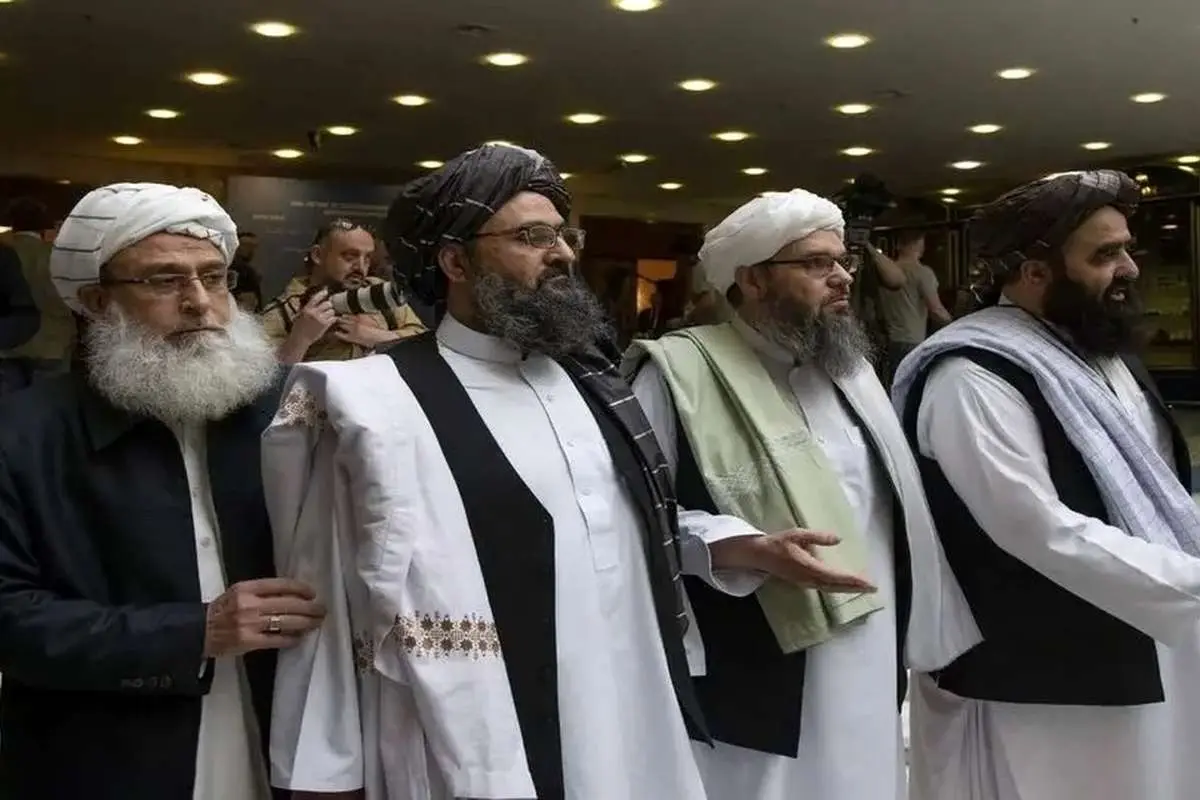 هیأت بلند پایه طالبان وارد تهران شد