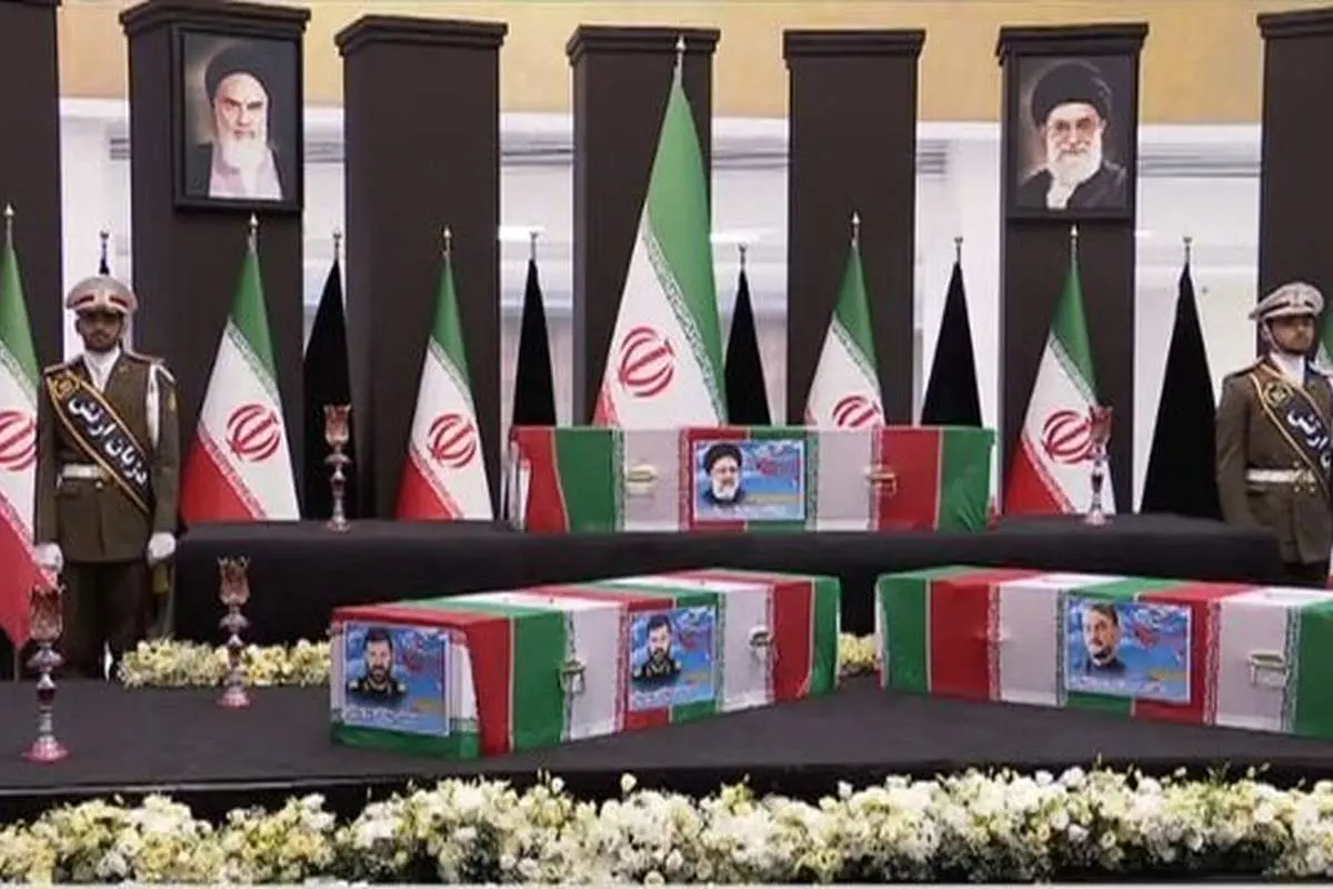 (ویدئو) ادای احترام معاون رییس جمهور ترکیه به پیکر شهدا