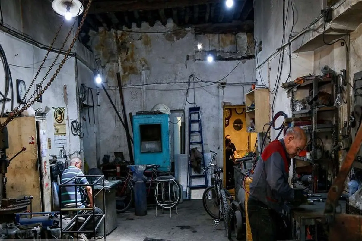 (تصاویر) شاغلین خیابان شاهپور قدیم