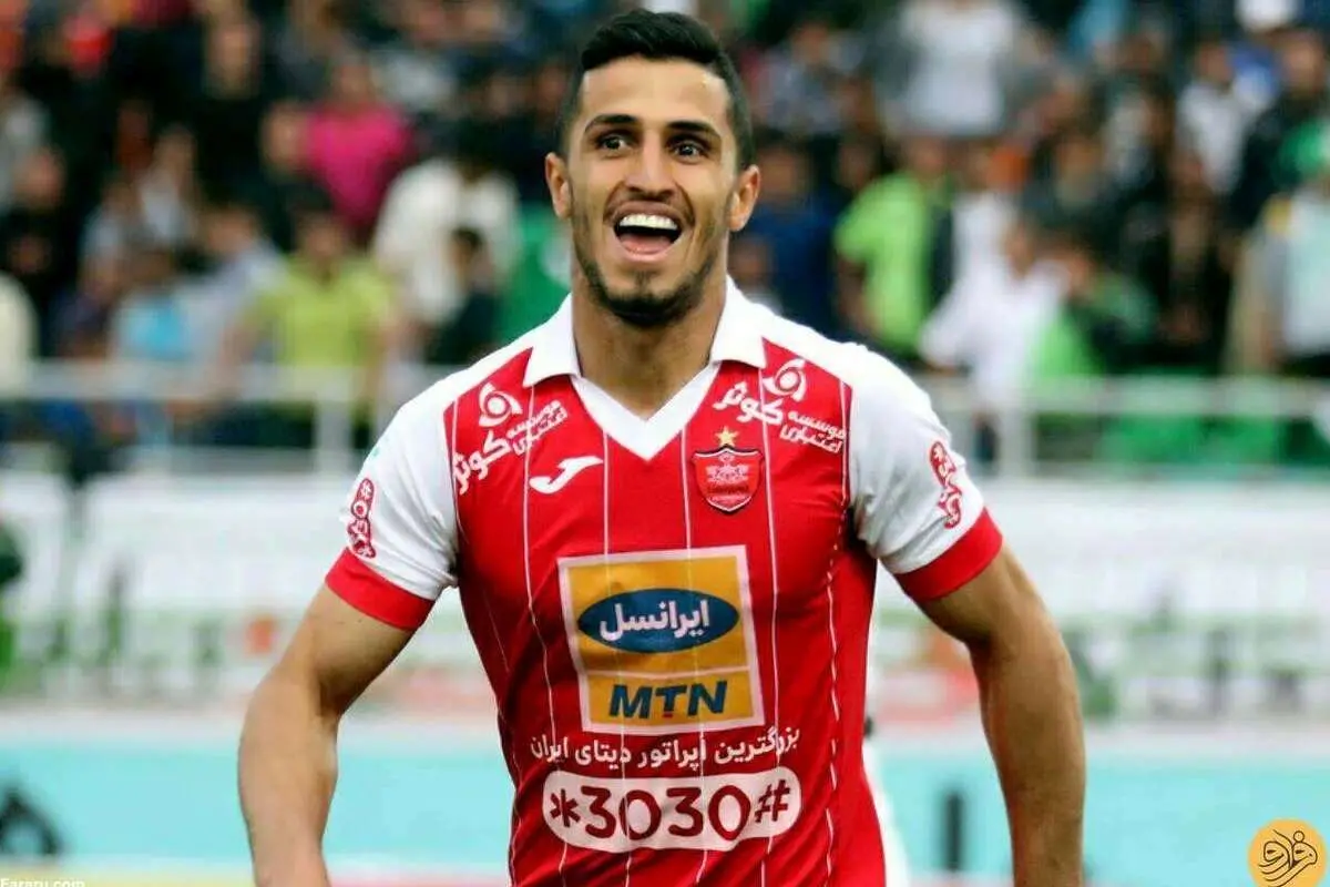 (عکس) دلبری علیپور برای پرسپولیسیها
