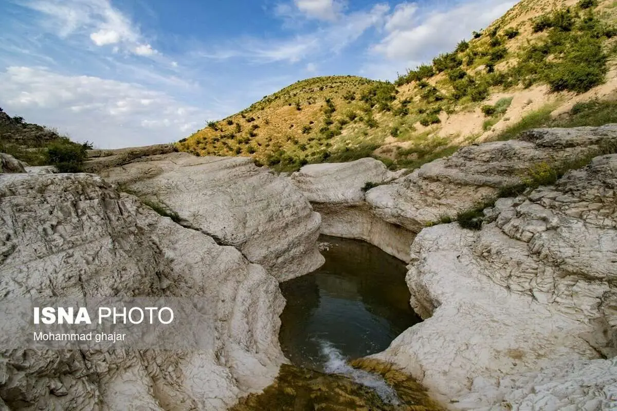(تصاویر) آبشار و دره زیبای بالی قایه