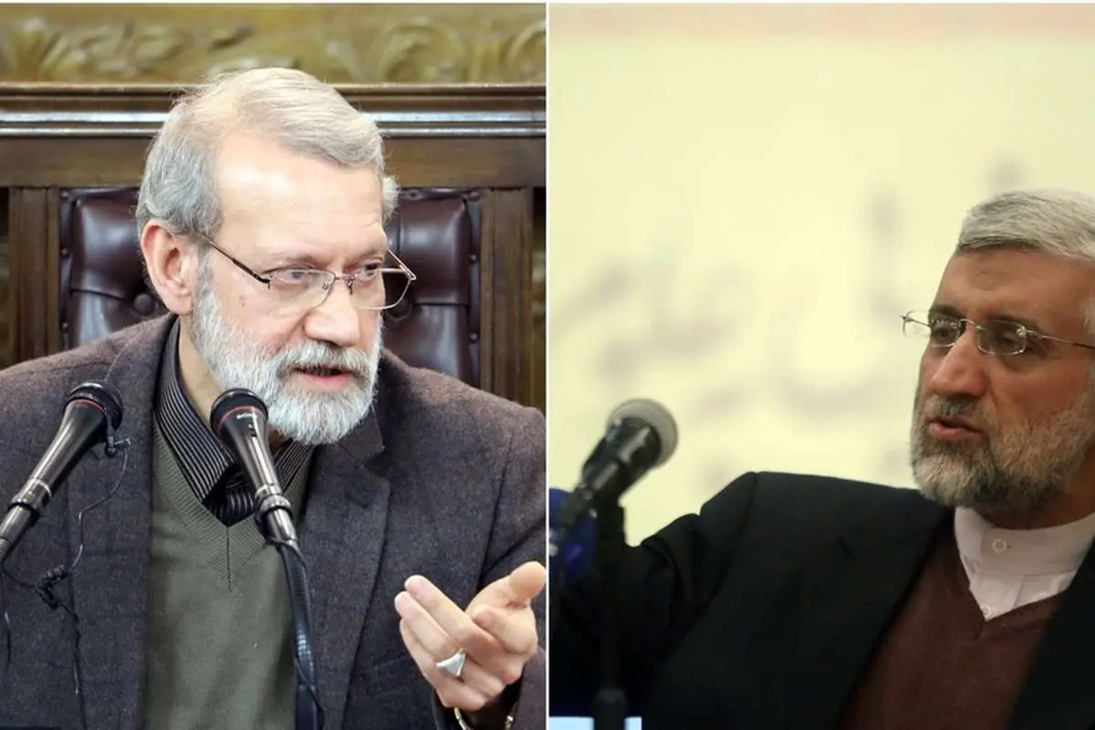جدال توئیتری جلیلی و لاریجانی